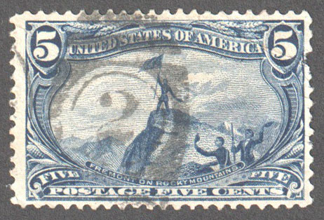 United States Scott 288 Used SF - Click Image to Close